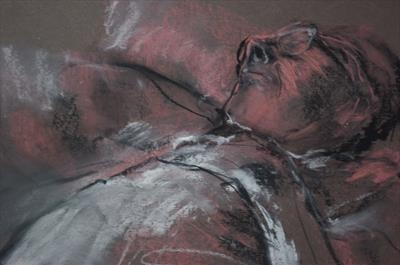 Asleep by JLYoung, Drawing, Pastel on Paper